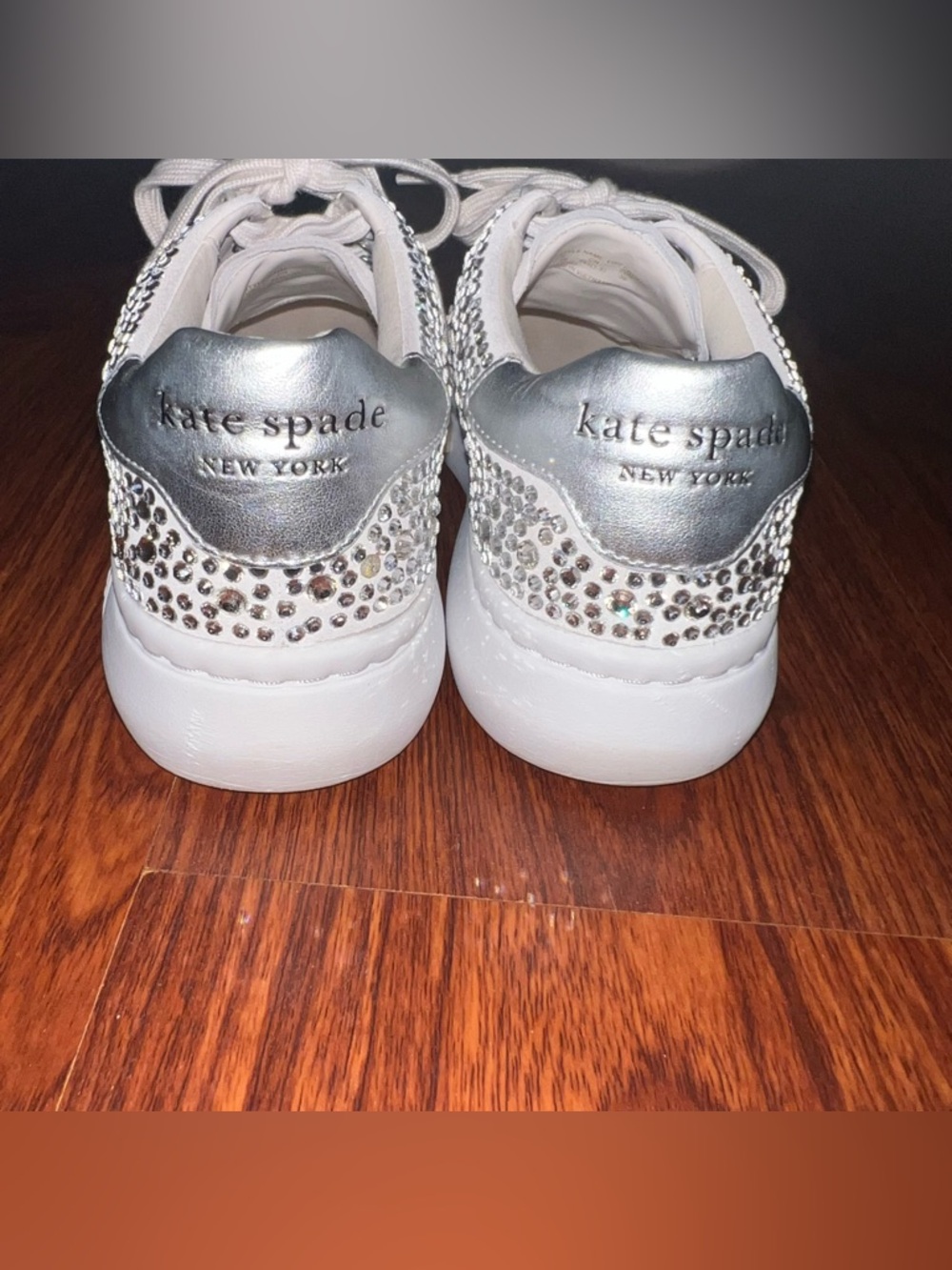 Kate Spade New York Lift Crystal Lace Up Low Top - Picture 5 of 7
